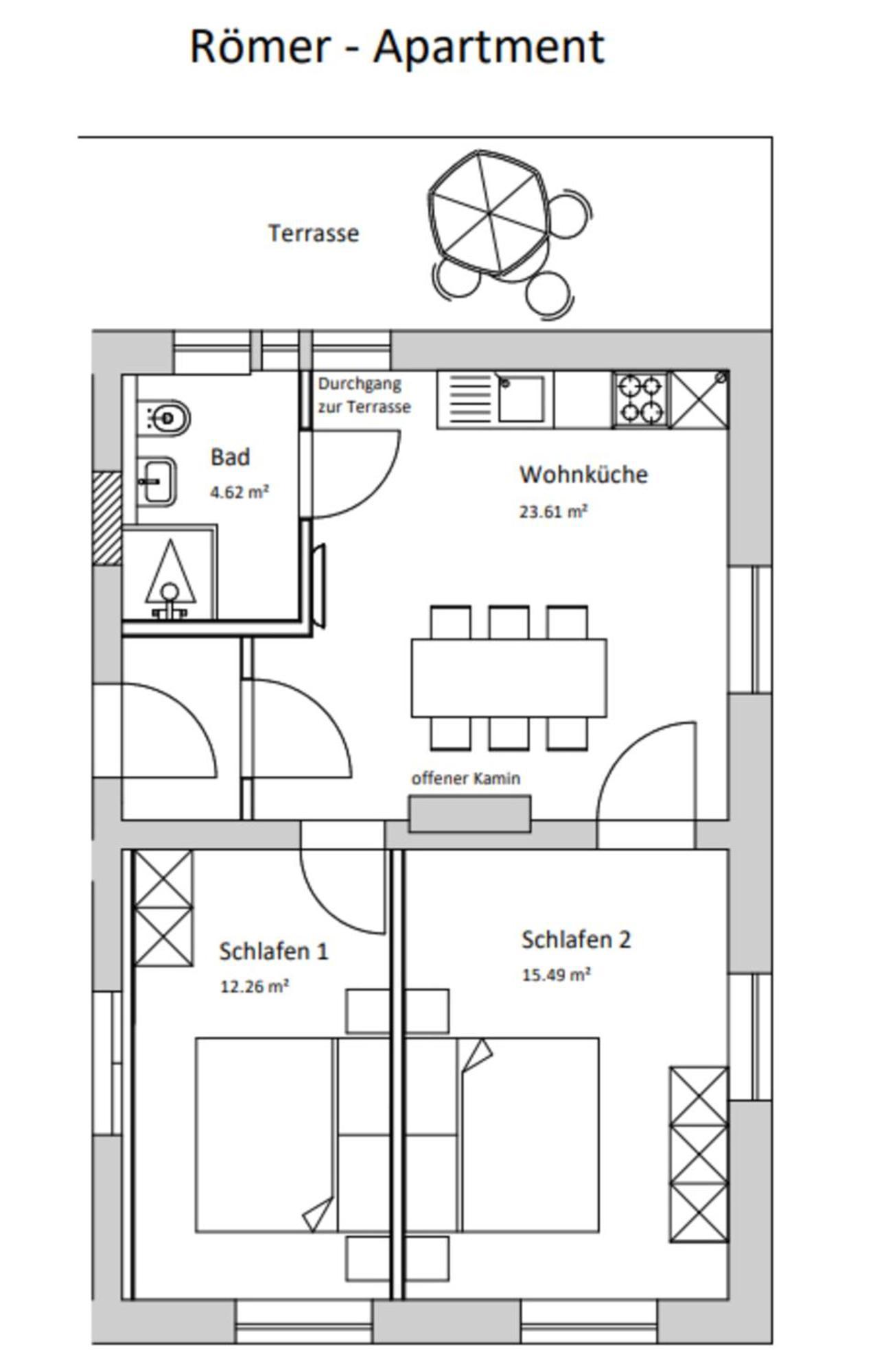Roemer-Apartment Im Herenhaus Rheinblick Xanten Dış mekan fotoğraf